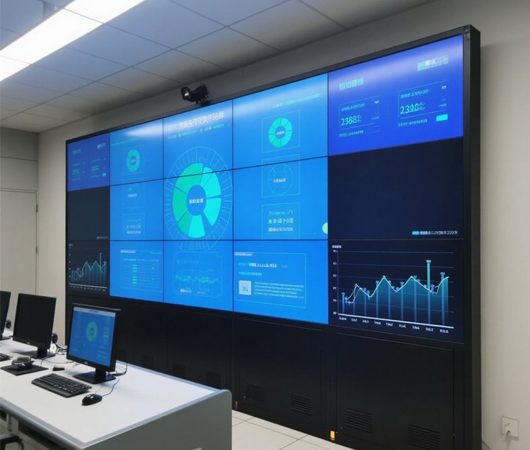 液晶拼接屏在能源監控中心的耐久性解決方案